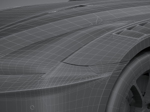 Nissan GT-R Nismo 2024 LowPoly 3D Модель