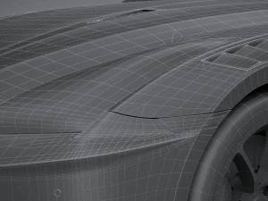 Nissan GT-R Nismo 2024 LowPoly 3D Model