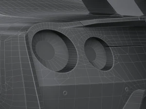 Nissan GT-R Nismo 2024 LowPoly 3D Model