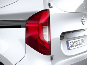 Nissan Townstar Electric 2023 Modello 3D