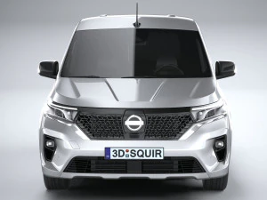 Nissan Townstar Electric 2023 3D Model