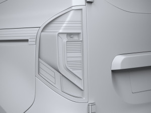 Nissan Townstar Electric 2023 Modello 3D