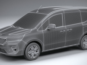 Nissan Townstar Electric 2023 Modello 3D