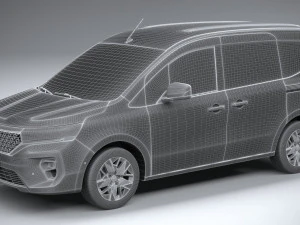 Nissan Townstar Electric 2023 3D Model