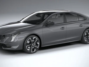Peugeot 508 2023 Modelo 3D