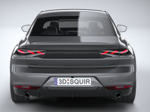 Peugeot 508 2023 3D Model