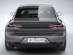 Peugeot 508 2023 3D Model