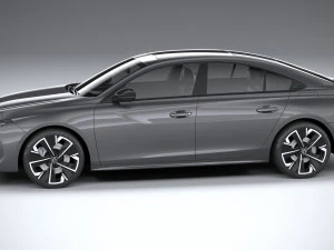Peugeot 508 2023 3D Model