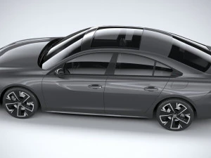 Peugeot 508 2023 3D Model
