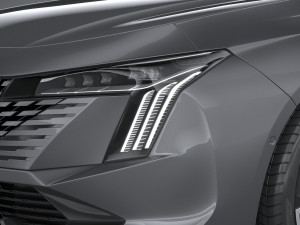 Peugeot 508 2023 3D Model