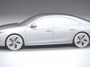 Peugeot 508 2023 3D Model