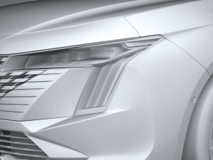 Peugeot 508 2023 3D Model