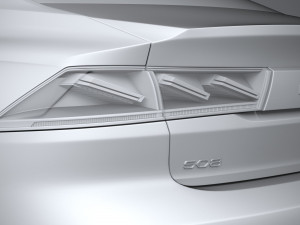 Peugeot 508 2023 3D Model