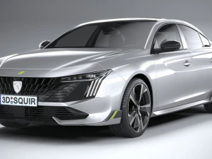 Peugeot 508 PSE 2023 3D Model