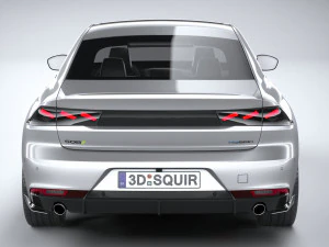 Peugeot 508 PSE 2023 3D Model