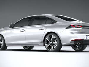 Peugeot 508 PSE 2023 3D Модель