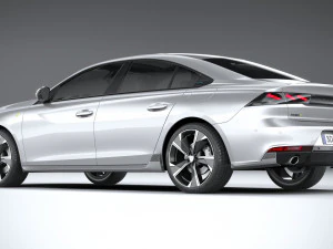 Peugeot 508 PSE 2023 3D Model