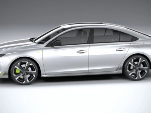 Peugeot 508 PSE 2023 3D Model