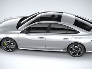 Peugeot 508 PSE 2023 3D Модель