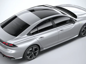 Peugeot 508 PSE 2023 3D Model