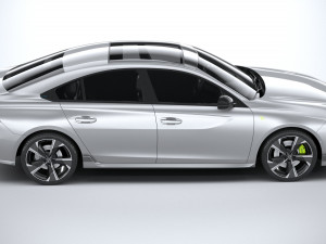 Peugeot 508 PSE 2023 3D Модель