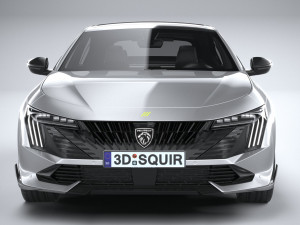 Peugeot 508 PSE 2023 3D Модель