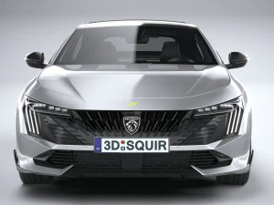 Peugeot 508 PSE 2023 3D Model