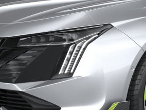 Peugeot 508 PSE 2023 3D Модель