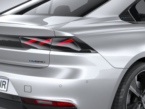 Peugeot 508 PSE 2023 3D Модель