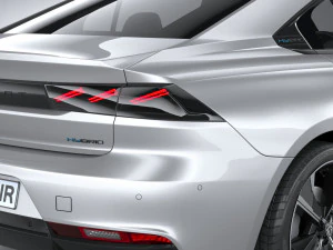 Peugeot 508 PSE 2023 3D Model
