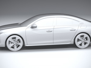 Peugeot 508 PSE 2023 3D Модель