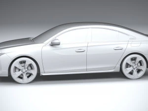 Peugeot 508 PSE 2023 3D Model