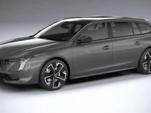 Peugeot 508 SW 2023 Modello 3D