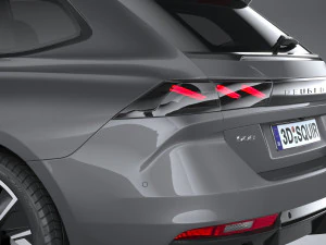 Peugeot 508 SW 2023 3D Model