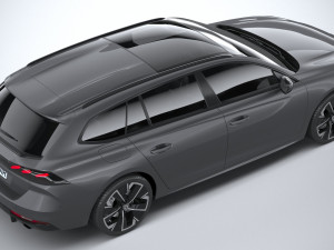 Peugeot 508 SW 2023 3D Model