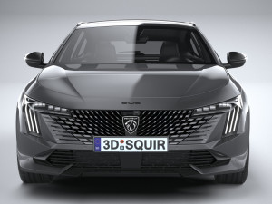 Peugeot 508 SW 2023 3D Model