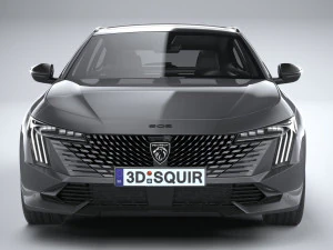 Peugeot 508 SW 2023 3D Model