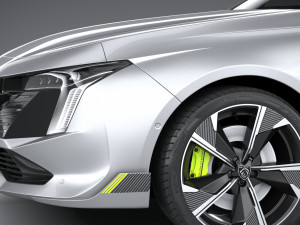 Peugeot 508 SW PSE 2023 Modelo 3D