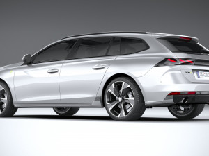 Peugeot 508 SW PSE 2023 Modelo 3D