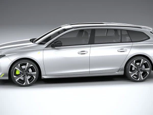 Peugeot 508 SW PSE 2023 3D Model