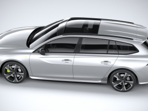 Peugeot 508 SW PSE 2023 Modelo 3D