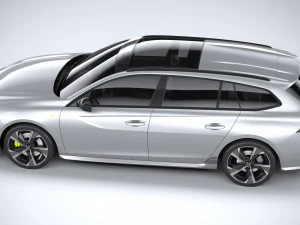 Peugeot 508 SW PSE 2023 3D Model