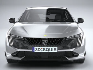 Peugeot 508 SW PSE 2023 3D Model