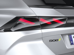 Peugeot 508 SW PSE 2023 Modelo 3D