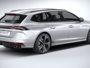 Peugeot 508 SW PSE 2023 Modelo 3D