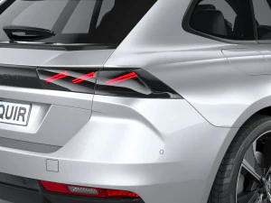 Peugeot 508 SW PSE 2023 3D Model