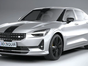 Polestar 2 BST 2023 3D Model