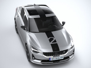 Polestar 2 BST 2023 Modelo 3D