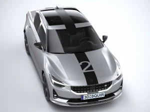 Polestar 2 BST 2023 3D Model