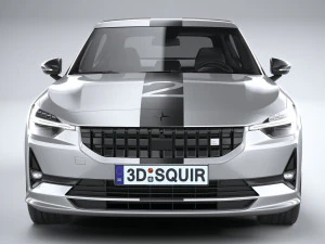 Polestar 2 BST 2023 3D Model